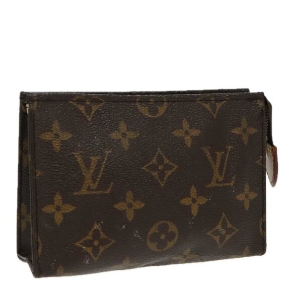 LOUIS VUITTON Monogram Poche Toilette 15 Pouch - Picture 1 of 14